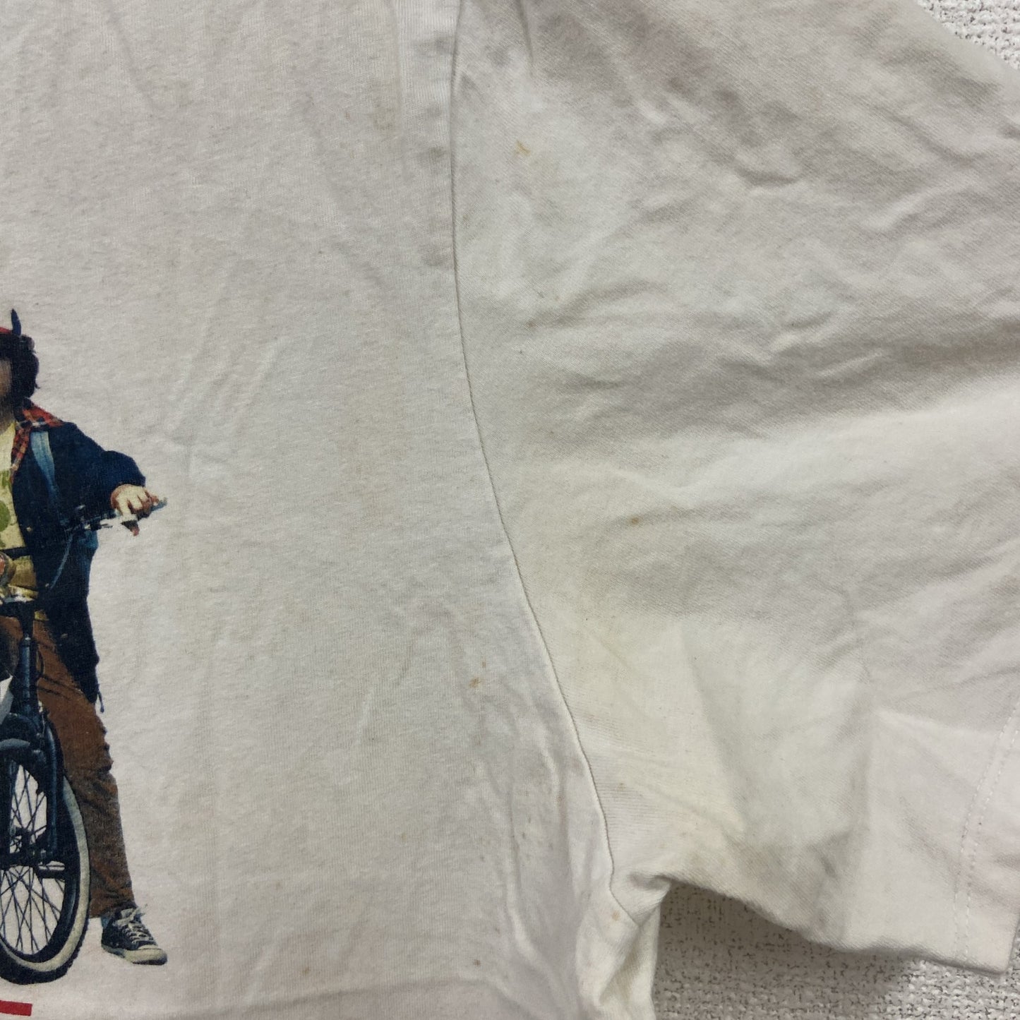 STRANGER THINGS　ストレンジャーシングス　半袖Tシャツ　ムービーT　白　ホワイト　Lサイズ