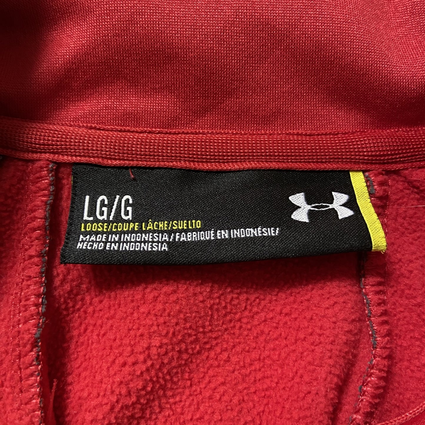 古着 used　UNDER ARMOUR アンダーアーマー　長袖ハーフジッププルオーバー　スポーツウェア　ハイネック　Lサイズ