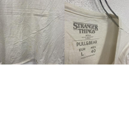 STRANGER THINGS　ストレンジャーシングス　半袖Tシャツ　ムービーT　白　ホワイト　Lサイズ