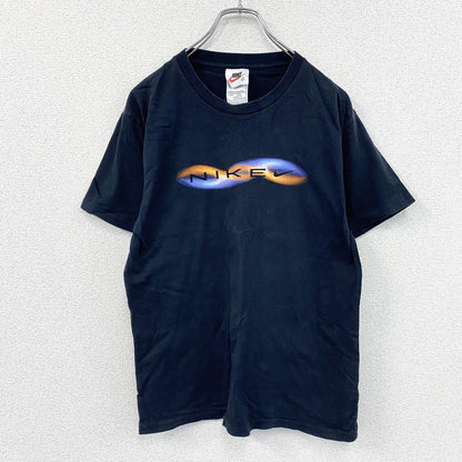 NIKE　ナイキ　半袖プリントTシャツ　黒　ブラック　Lサイズ　古着