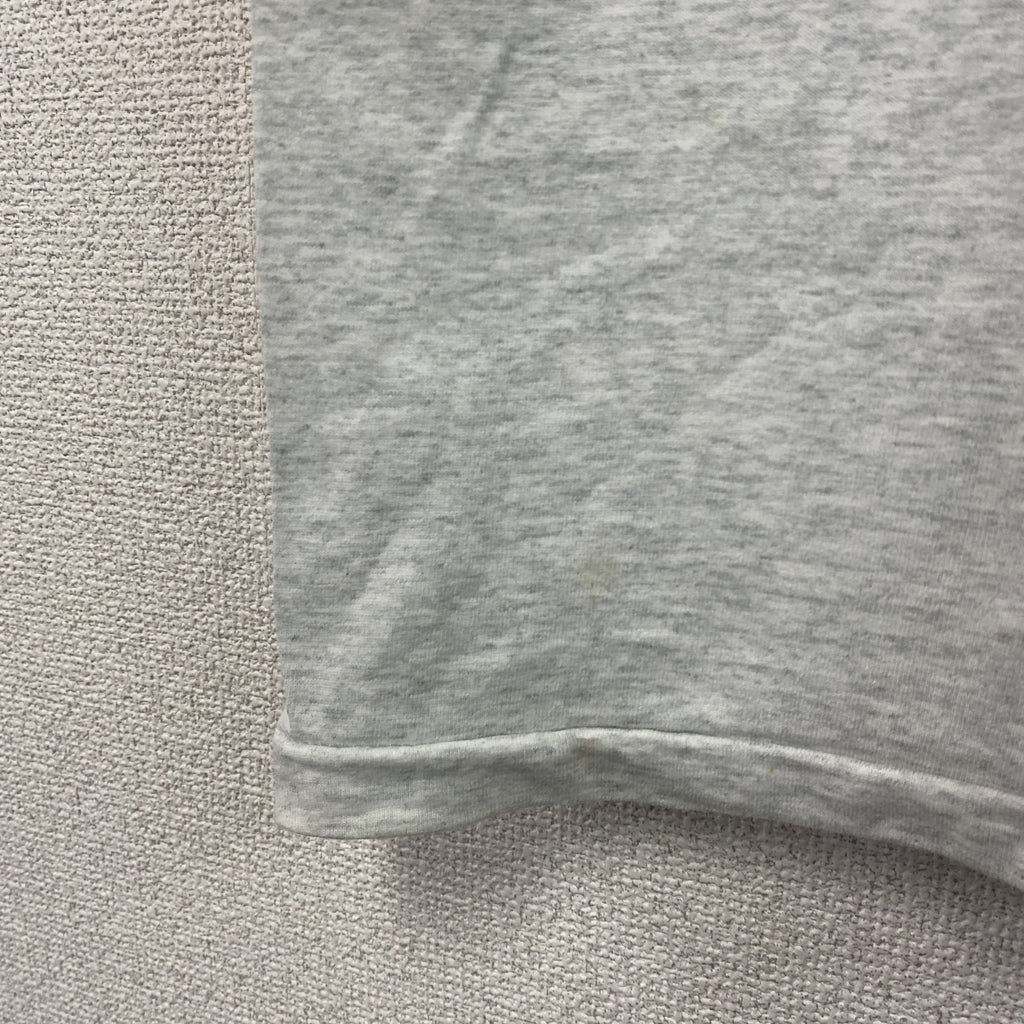 FRUIT OF THE LOOM　フルーツオブザルーム　半袖プリントTシャツ　シングルステッチ　グレー　Sサイズ