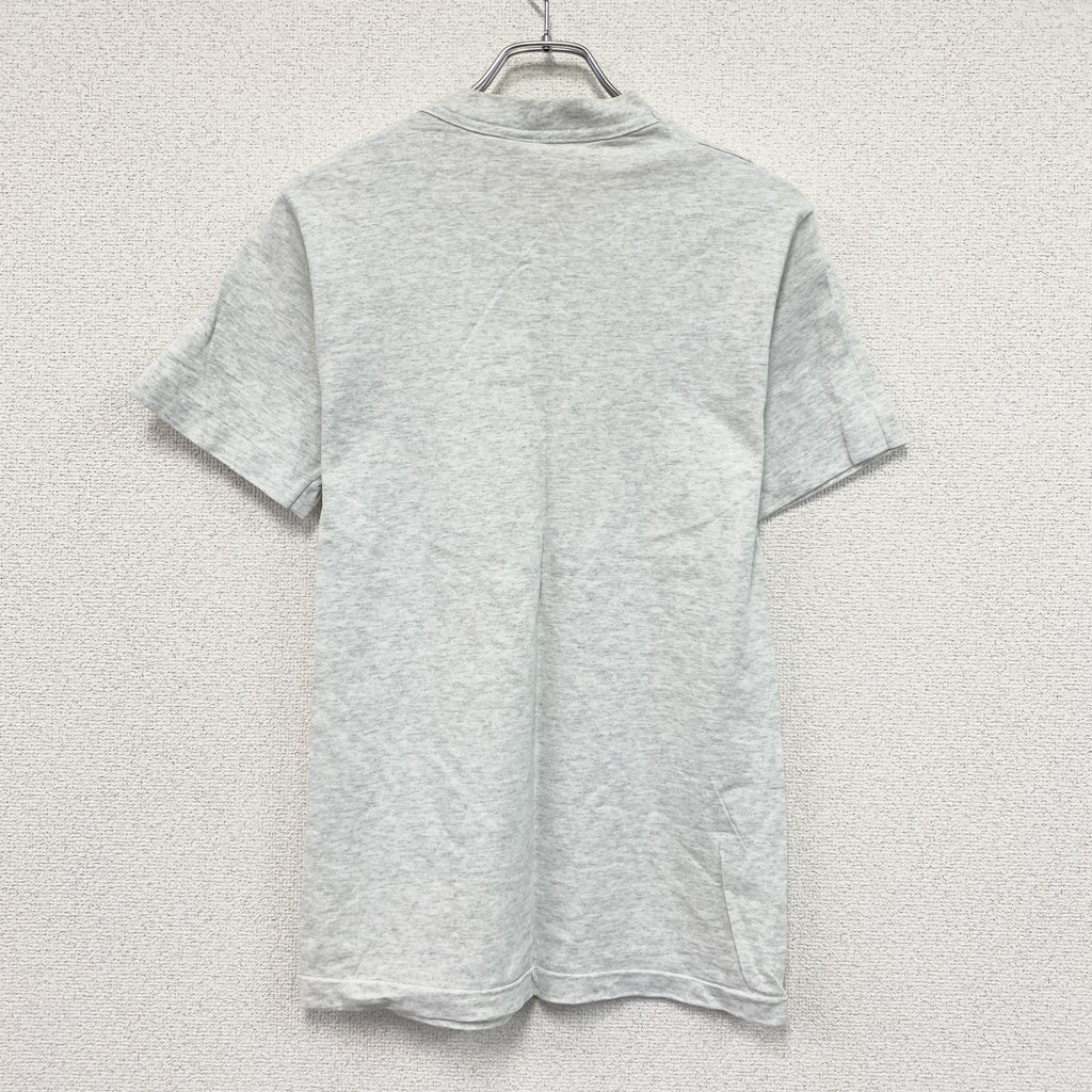 FRUIT OF THE LOOM　フルーツオブザルーム　半袖プリントTシャツ　シングルステッチ　グレー　Sサイズ