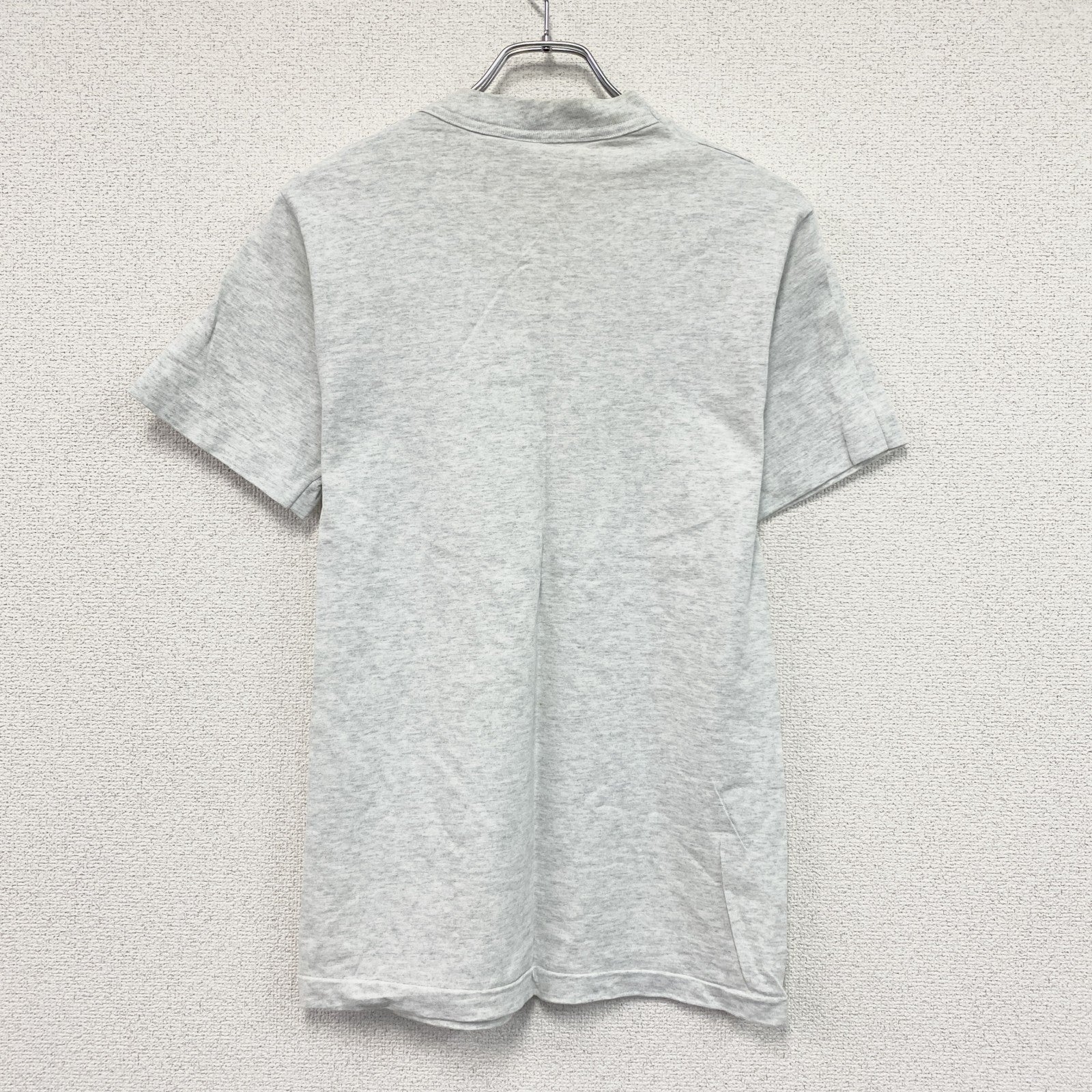 FRUIT OF THE LOOM　フルーツオブザルーム　半袖プリントTシャツ　シングルステッチ　グレー　Sサイズ
