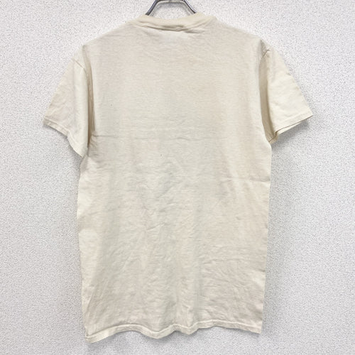 90s　DELTA　デルタ　半袖プリントTシャツ　ヴィンテージ　白　ホワイト　Mサイズ
