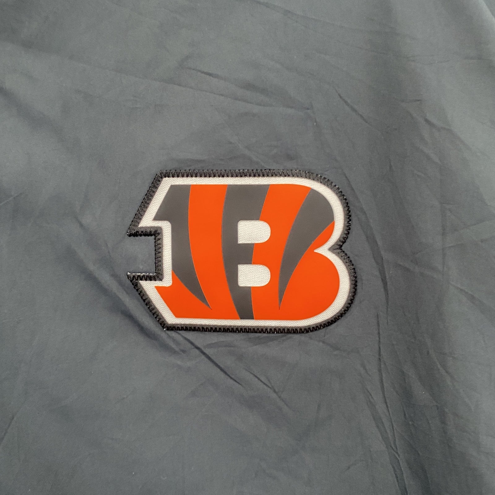 古着 used　NIKE　ナイキ　NFL　ハーフジップナイロンジャケット　紺　ネイビー　2XLサイズ