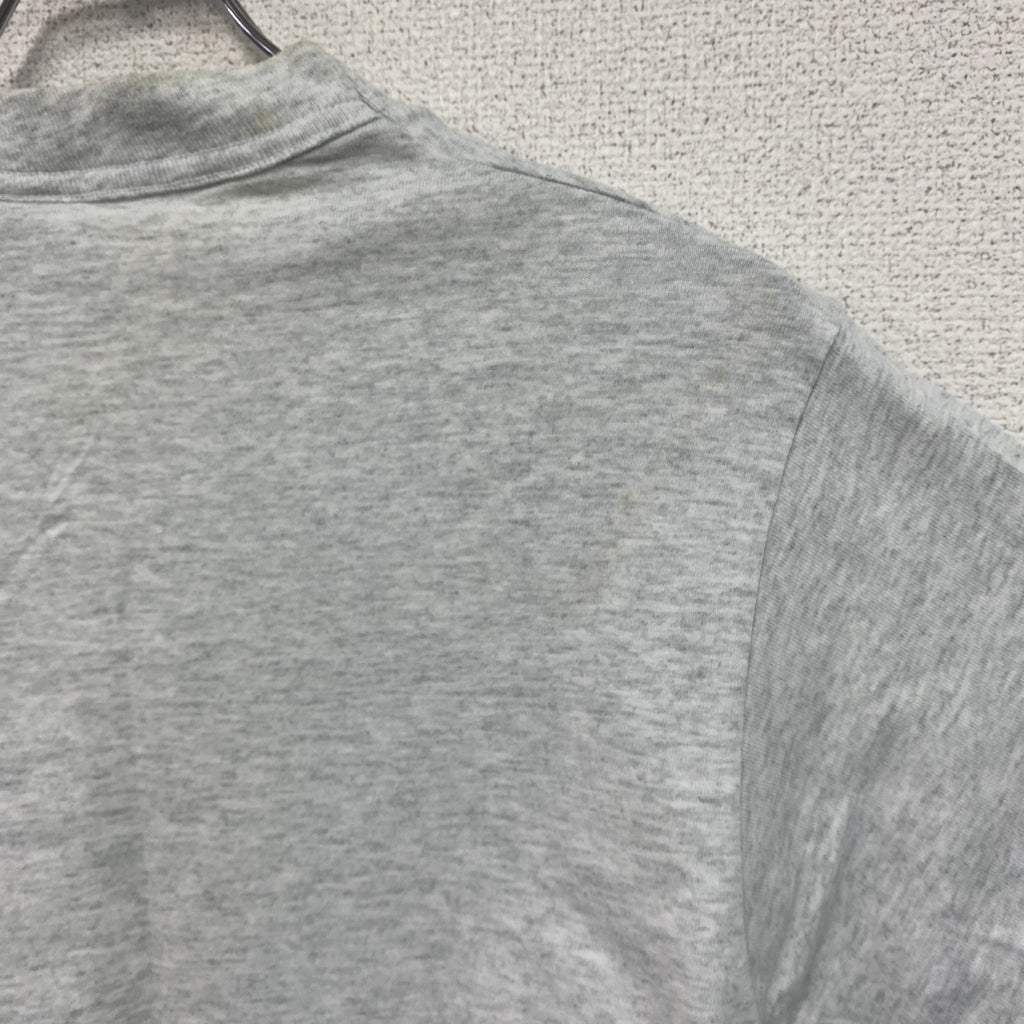 FRUIT OF THE LOOM　フルーツオブザルーム　半袖プリントTシャツ　シングルステッチ　グレー　Sサイズ