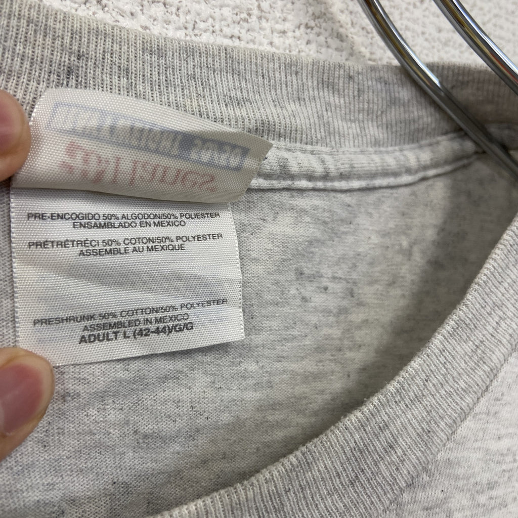 ～00s　Hanes　ヘインズ　半袖プリントTシャツ　ヴィンテージ　灰色　グレー　Lサイズ