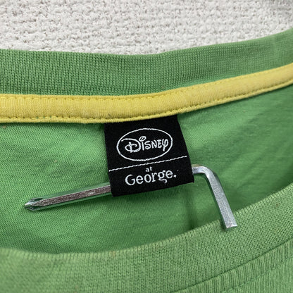 Disney　ディズニー　半袖プリントTシャツ　キャラクターT　緑　グリーン　3XLサイズ