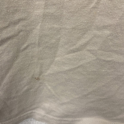 Hanes　ヘインズ　半袖プリントTシャツ　ミリタリー　ベージュ　Lサイズ