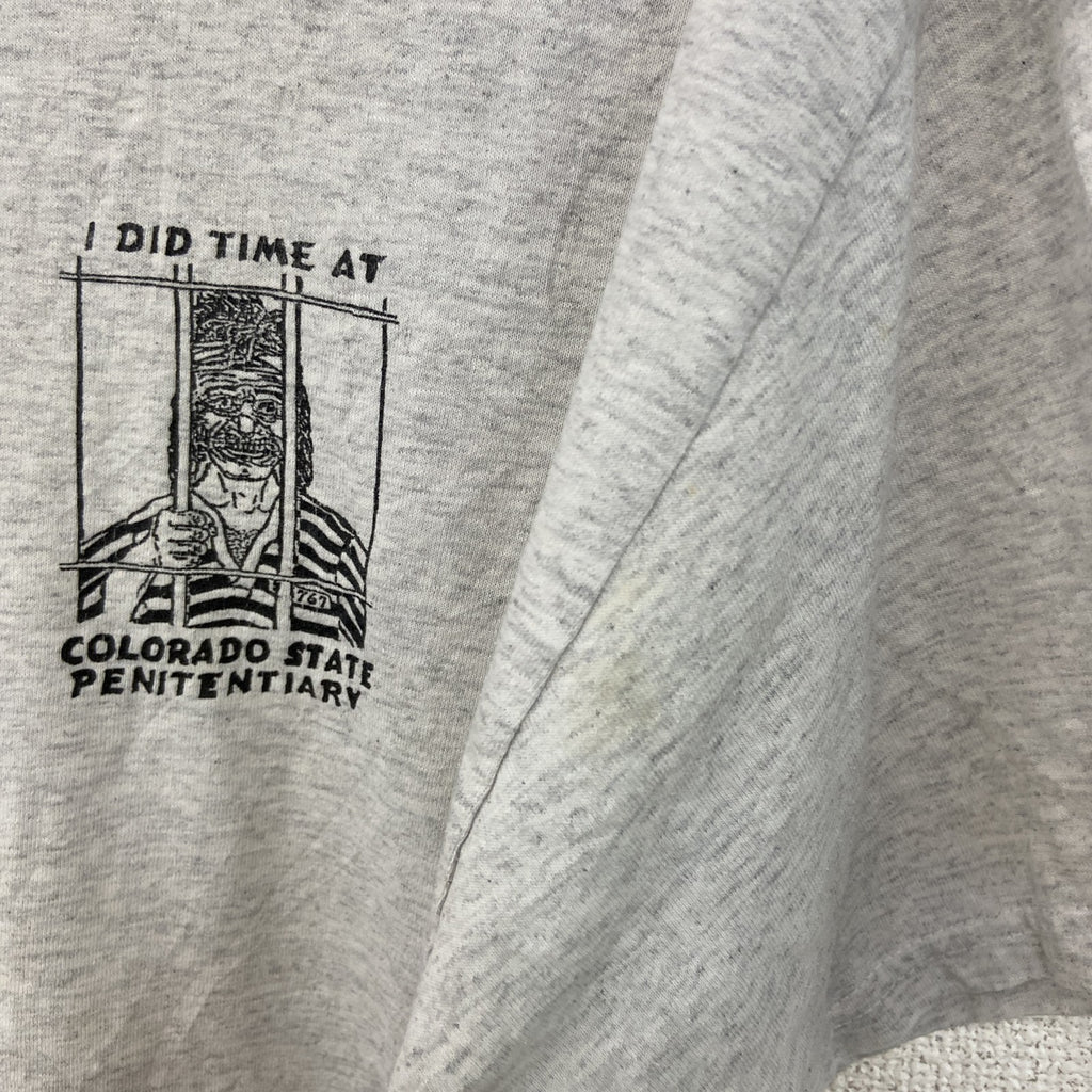 ～00s　Hanes　ヘインズ　半袖プリントTシャツ　ヴィンテージ　灰色　グレー　Lサイズ