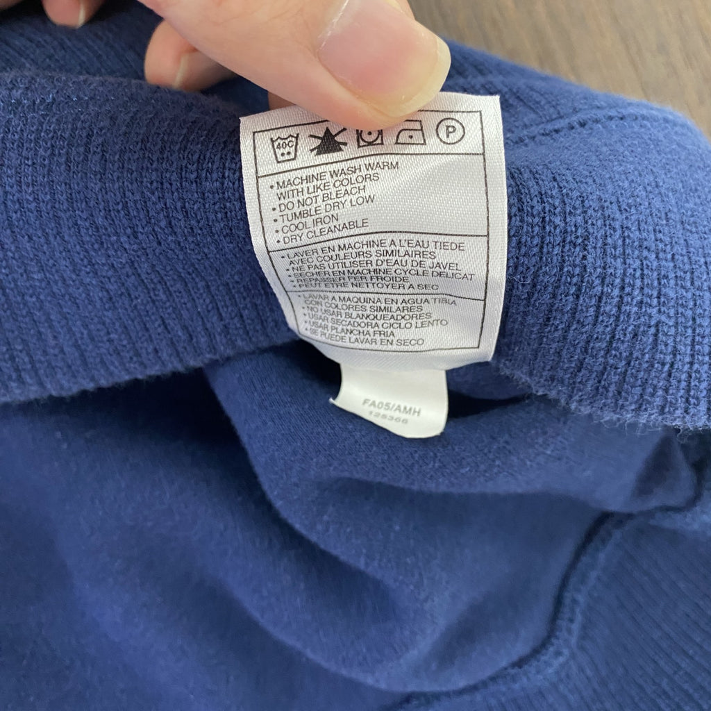 NIKE　ナイキ　TEAM　ニットベスト　スウッシュロゴ　紺　ネイビー　Lサイズ