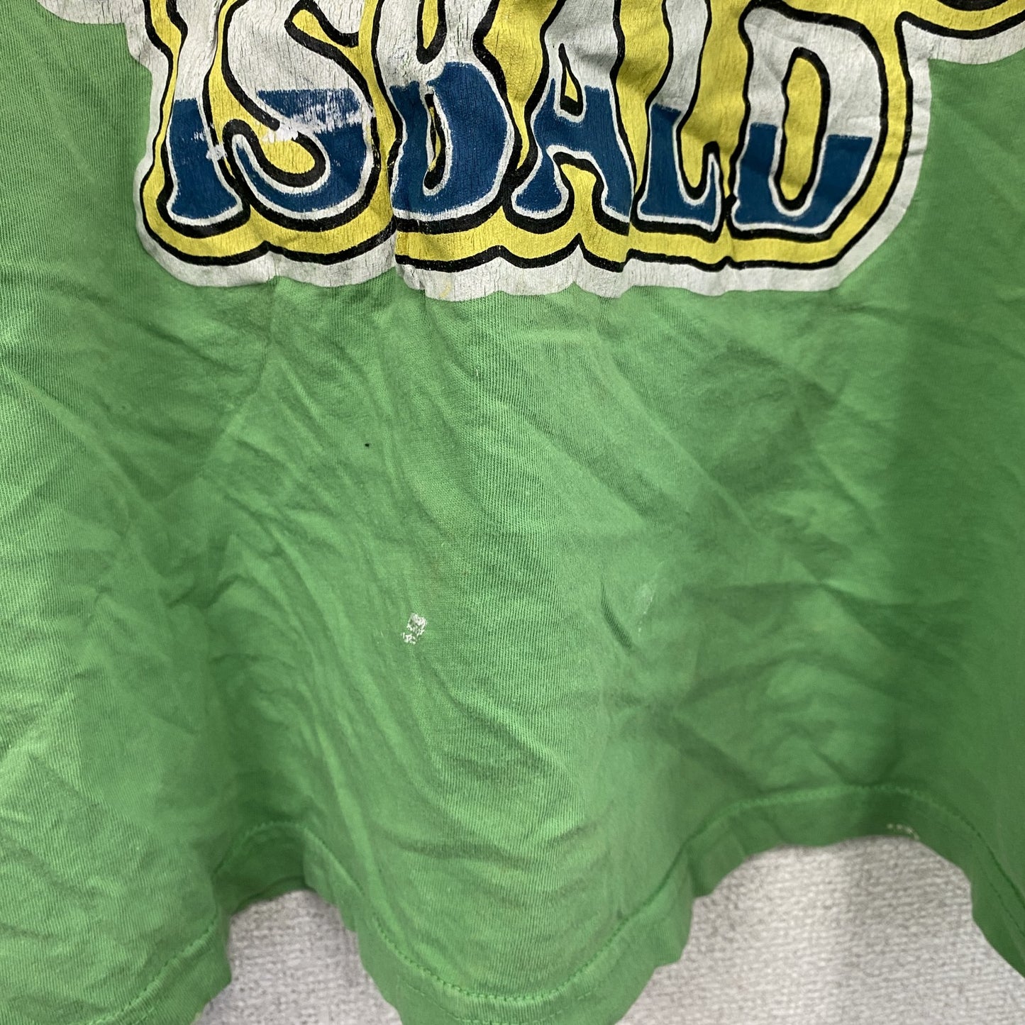 Disney　ディズニー　半袖プリントTシャツ　キャラクターT　緑　グリーン　3XLサイズ