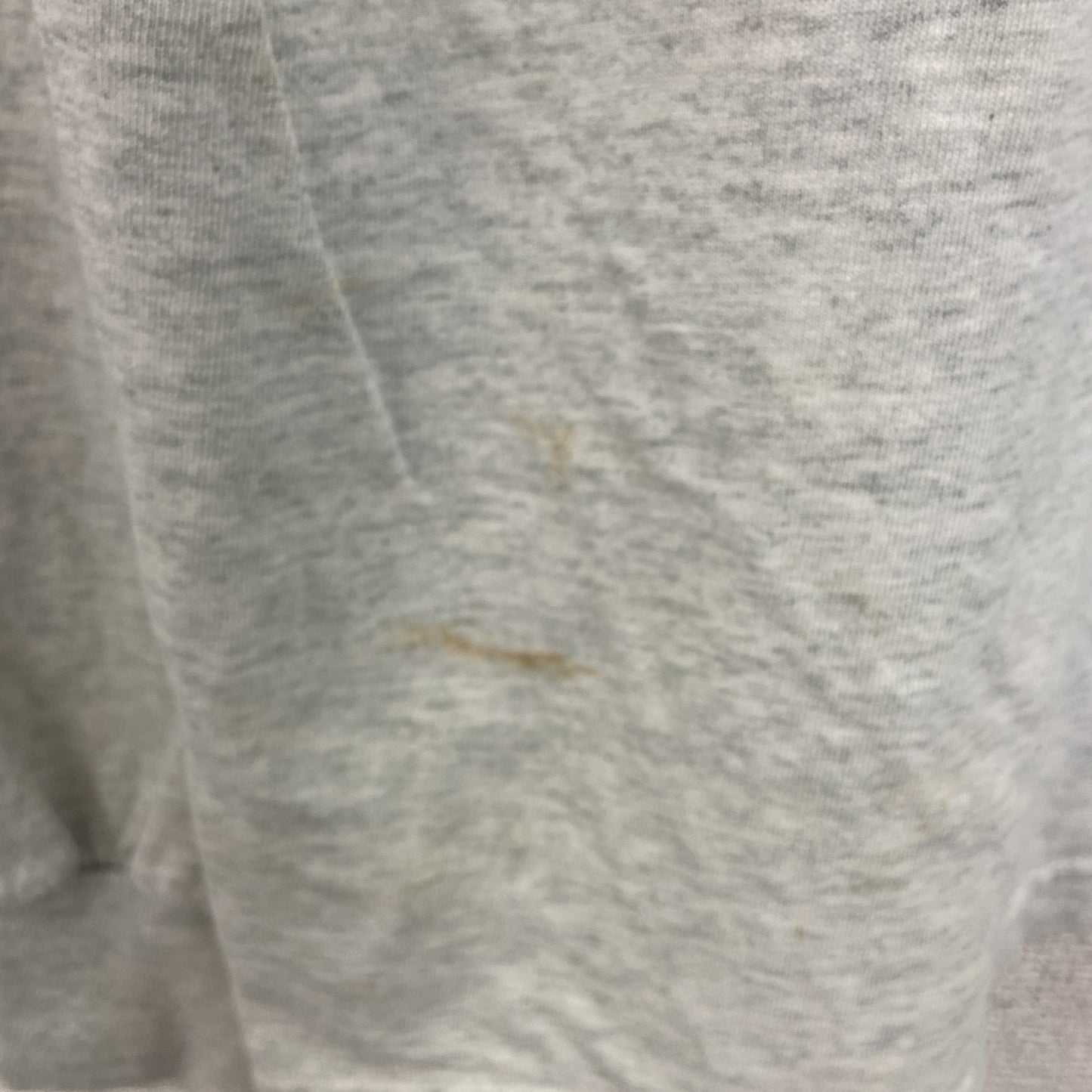 90s　FRUIT OF THE LOOM　フルーツオブザルーム　長袖プリントTシャツ　灰色　グレー　XLサイズ