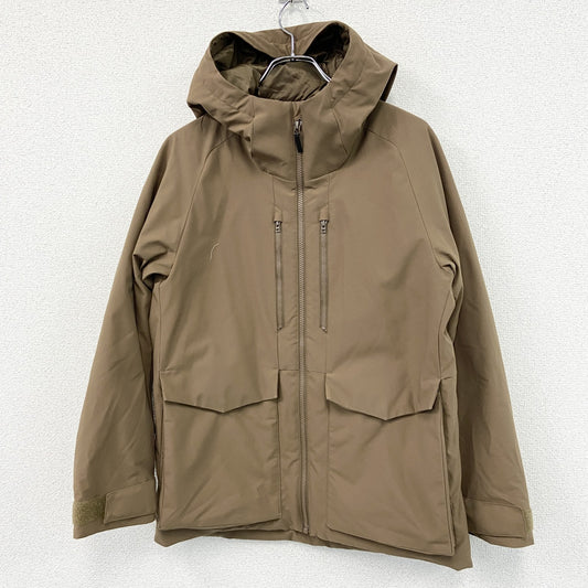 UNIQLO　ユニクロ　ハイブリッドダウンパーカー　ダウンジャケット　ダウン90%　茶色　ブラウン　XSサイズ