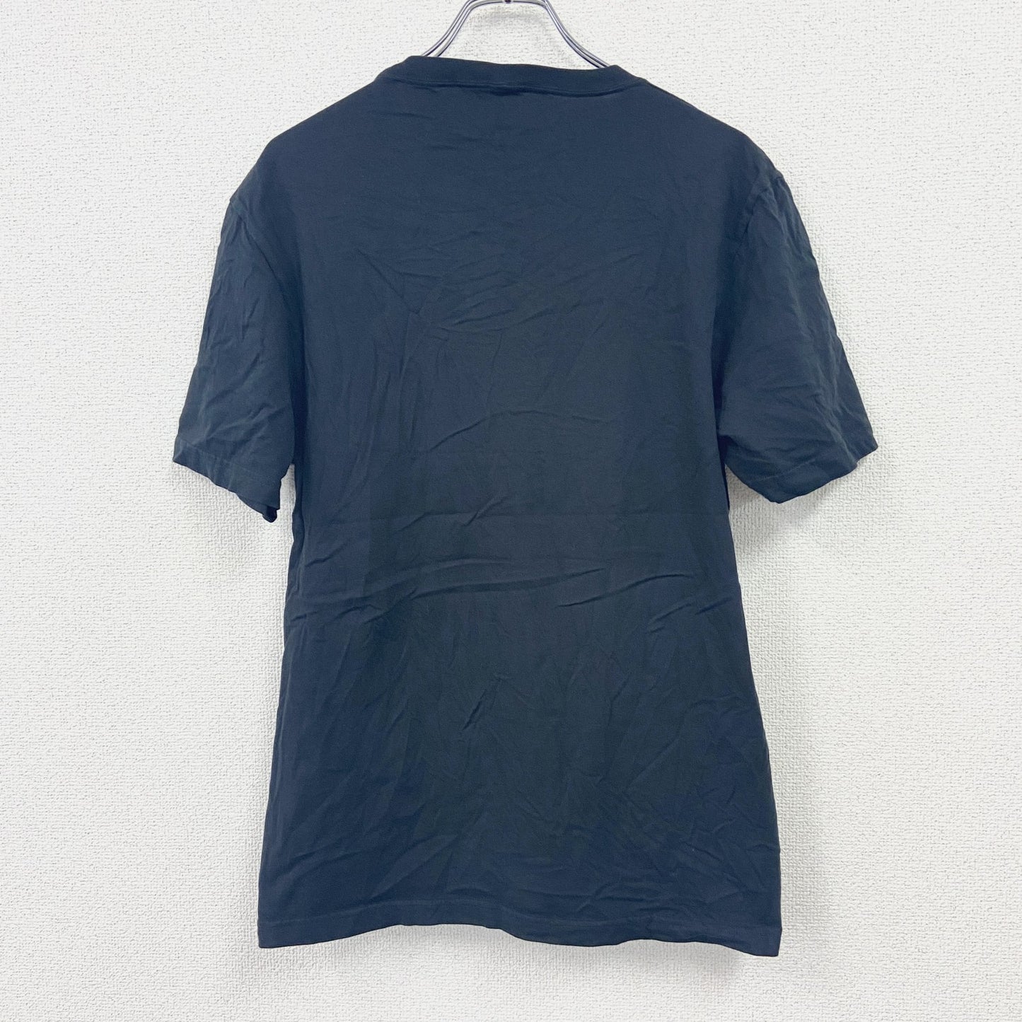 半袖プリントTシャツ　飲水思源　漢字プリント　黒　ブラック　XLサイズ