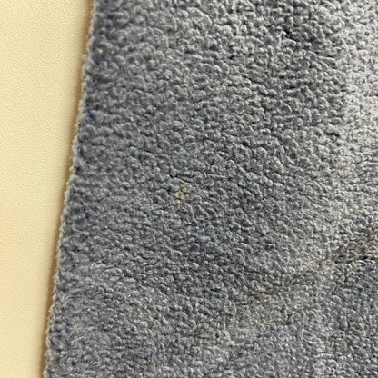 古着 used　FILA　フィラ　長袖クルーネックロゴ刺繍フリース　水色　ライトブルー　秋冬服　レトロ　Lサイズ