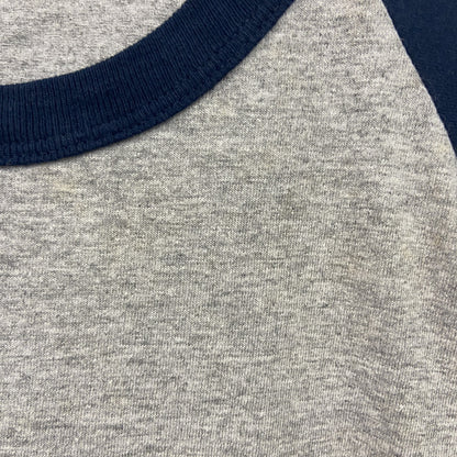 M&O Heavy　七分袖Tシャツ　ラグランスリーブ　COLD WEAR　Frog　カエル　霜降りグレー　XLサイズ