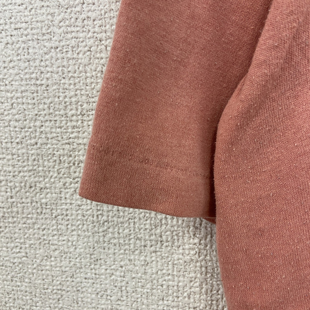 DECODPORT　半袖プリントTシャツ　ヴィンテージ　シングルステッチ　ピンク　ONE SIZE サイズ