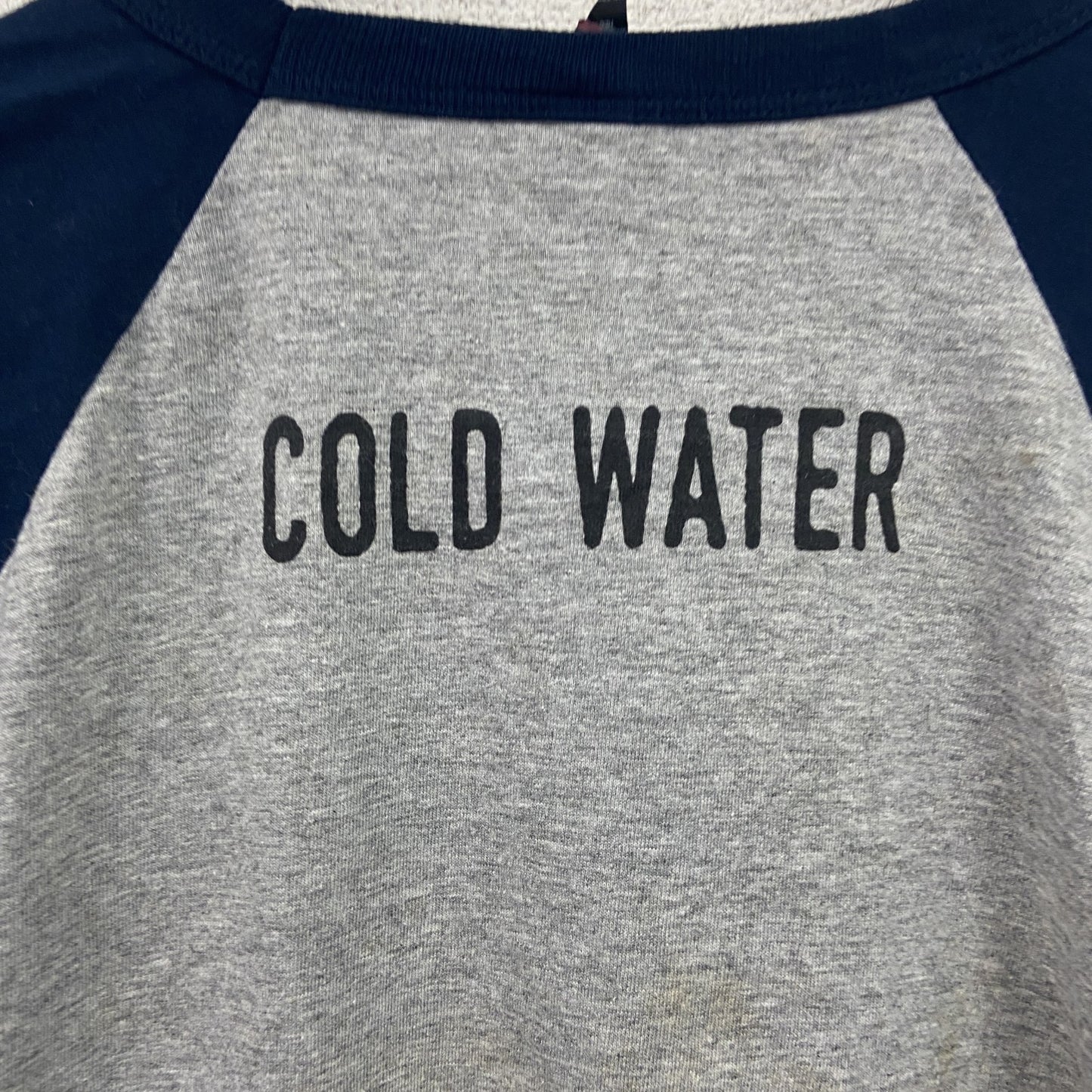 M&O Heavy　七分袖Tシャツ　ラグランスリーブ　COLD WEAR　Frog　カエル　霜降りグレー　XLサイズ