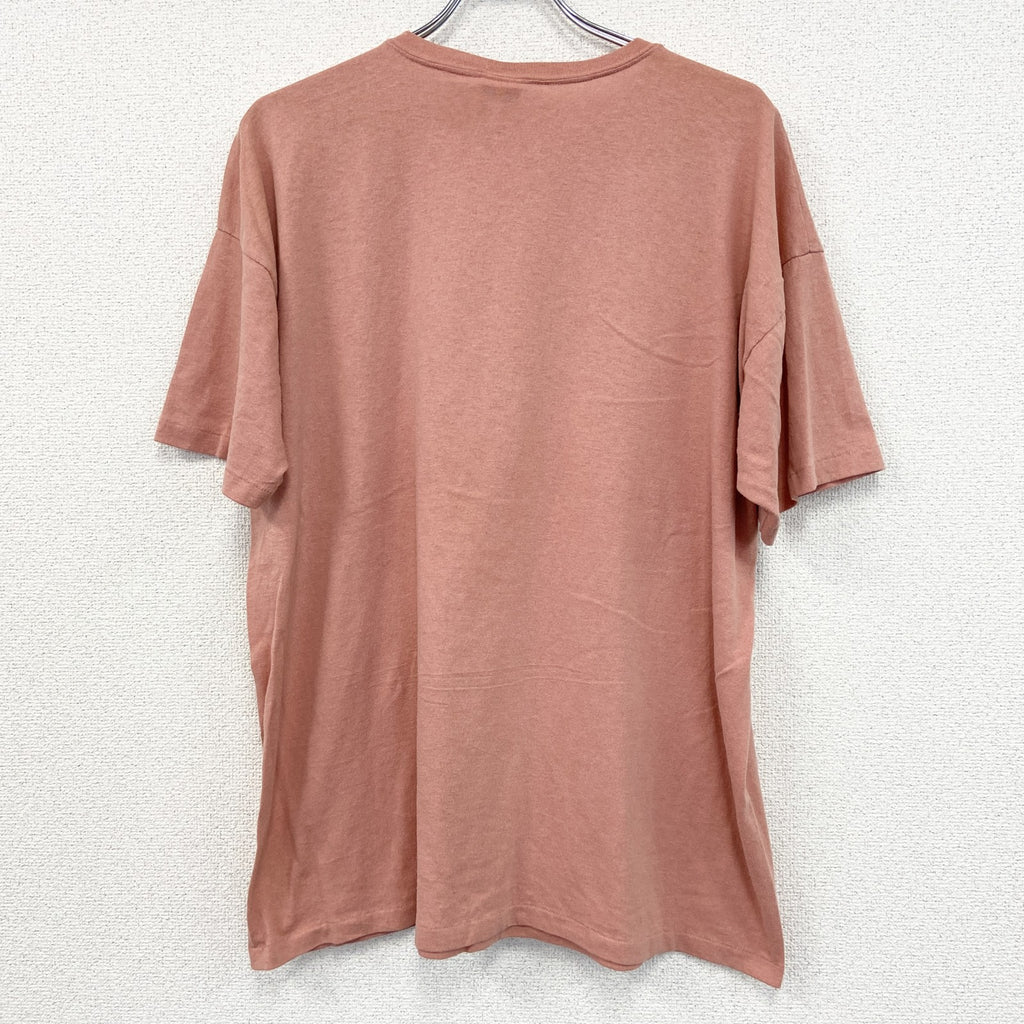 DECODPORT　半袖プリントTシャツ　ヴィンテージ　シングルステッチ　ピンク　ONE SIZE サイズ