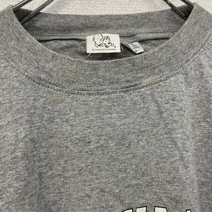 ～00s　TINTIN　タンタン　長袖Tシャツ/ロンT　キャラクターT　ヴィンテージ　灰色　グレー　112サイズ