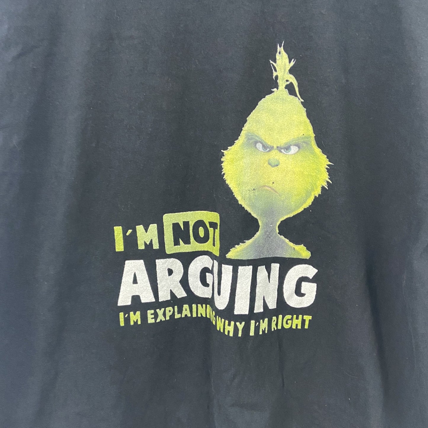 GILDAN　ギルダン　ドクタースース　グリンチ　半袖Tシャツ　キャラT　黒　ブラック　XLサイズ