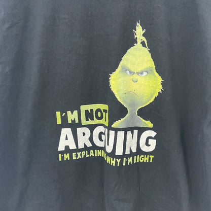 GILDAN　ギルダン　ドクタースース　グリンチ　半袖Tシャツ　キャラT　黒　ブラック　XLサイズ