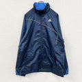 adidas　アディダス　トラックジャケット/ジャージ　紺　ネイビー　Oサイズ　