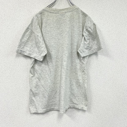 90s　WK Knits　半袖プリントTシャツ　ヴィンテージ　レゲエ　灰色　グレー　Lサイズ