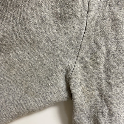 古着 used　FILA　フィラ　長袖クルーネックスウェット　トレーナー　ワンポイント刺　グレー　秋冬服　Lサイズ