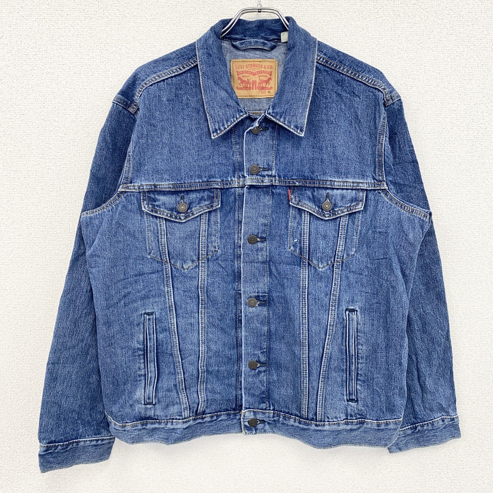 Levi’ｓ　リーバイス　4thタイプ　デニムジャケット/Gジャン　青　ブルー　XLサイズ