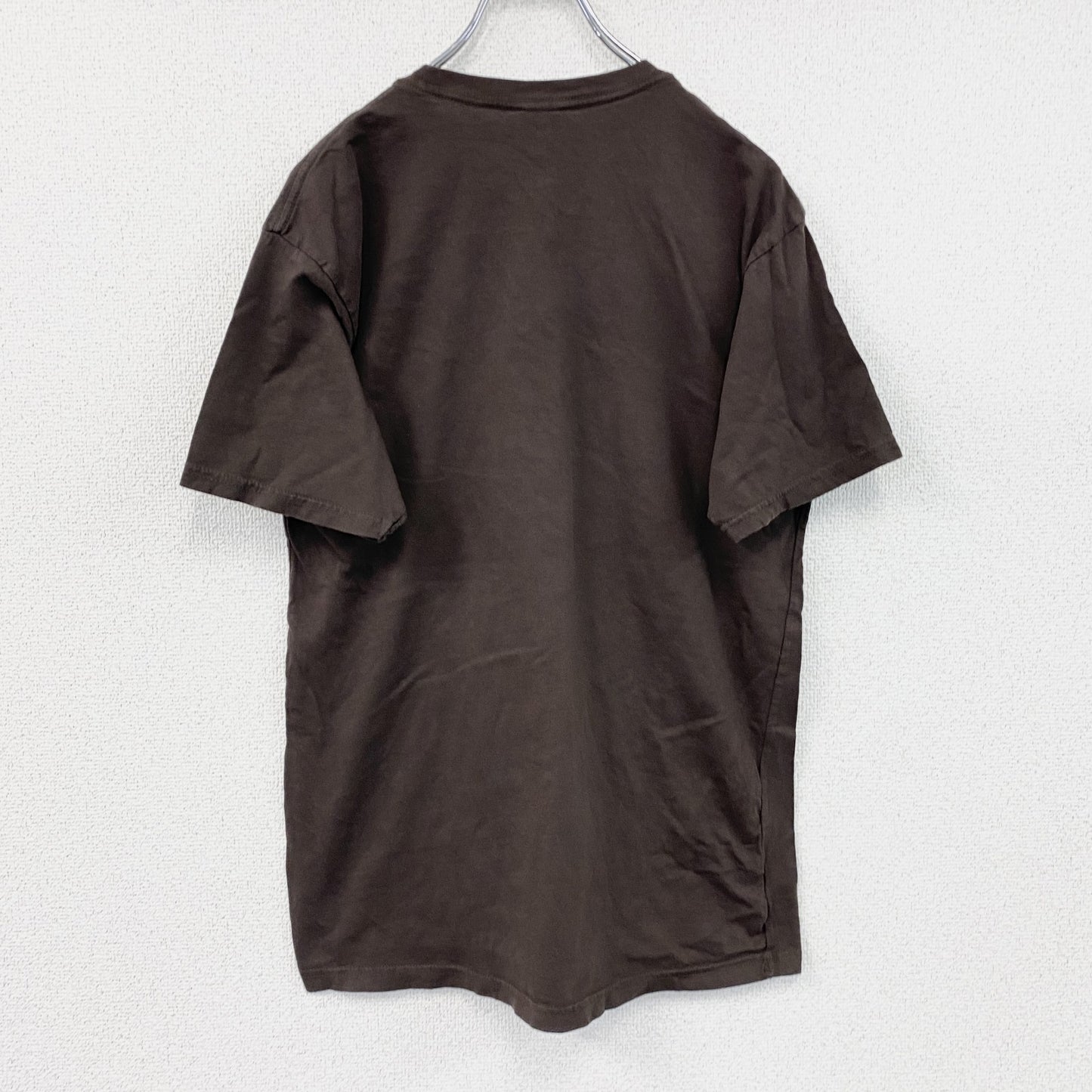 JIMI HENDRIX　ジミ・ヘンドリックス　半袖プリントTシャツ　ロックT　茶色　ブラウン　Mサイズ