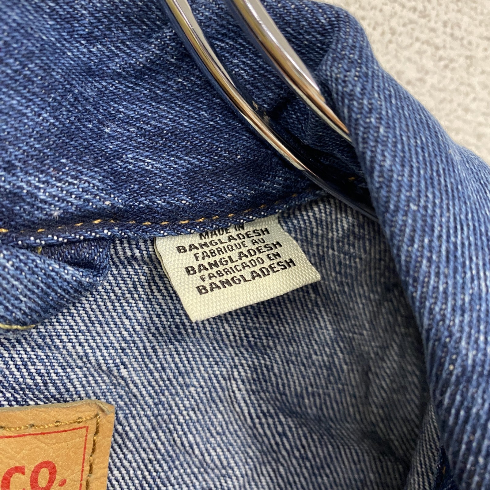 Levi’ｓ　リーバイス　4thタイプ　デニムジャケット/Gジャン　青　ブルー　XLサイズ
