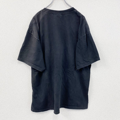 00s　GILDAN　ギルダン　REPALJE　半袖プリントバンドTシャツ　英字プリント　ヴィンテージ　黒　ブラック　XLサイズ