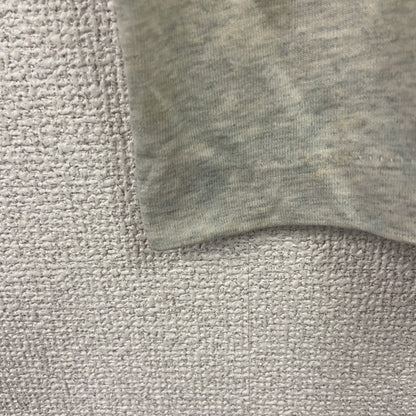 ～90s　FRUIT OF THE LOOM　フルーツオブザルーム　半袖Tシャツ　ヴィンテージ　霜降りグレー　Lサイズ