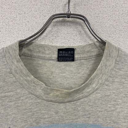 ～90s　FRUIT OF THE LOOM　フルーツオブザルーム　半袖Tシャツ　ヴィンテージ　霜降りグレー　Lサイズ