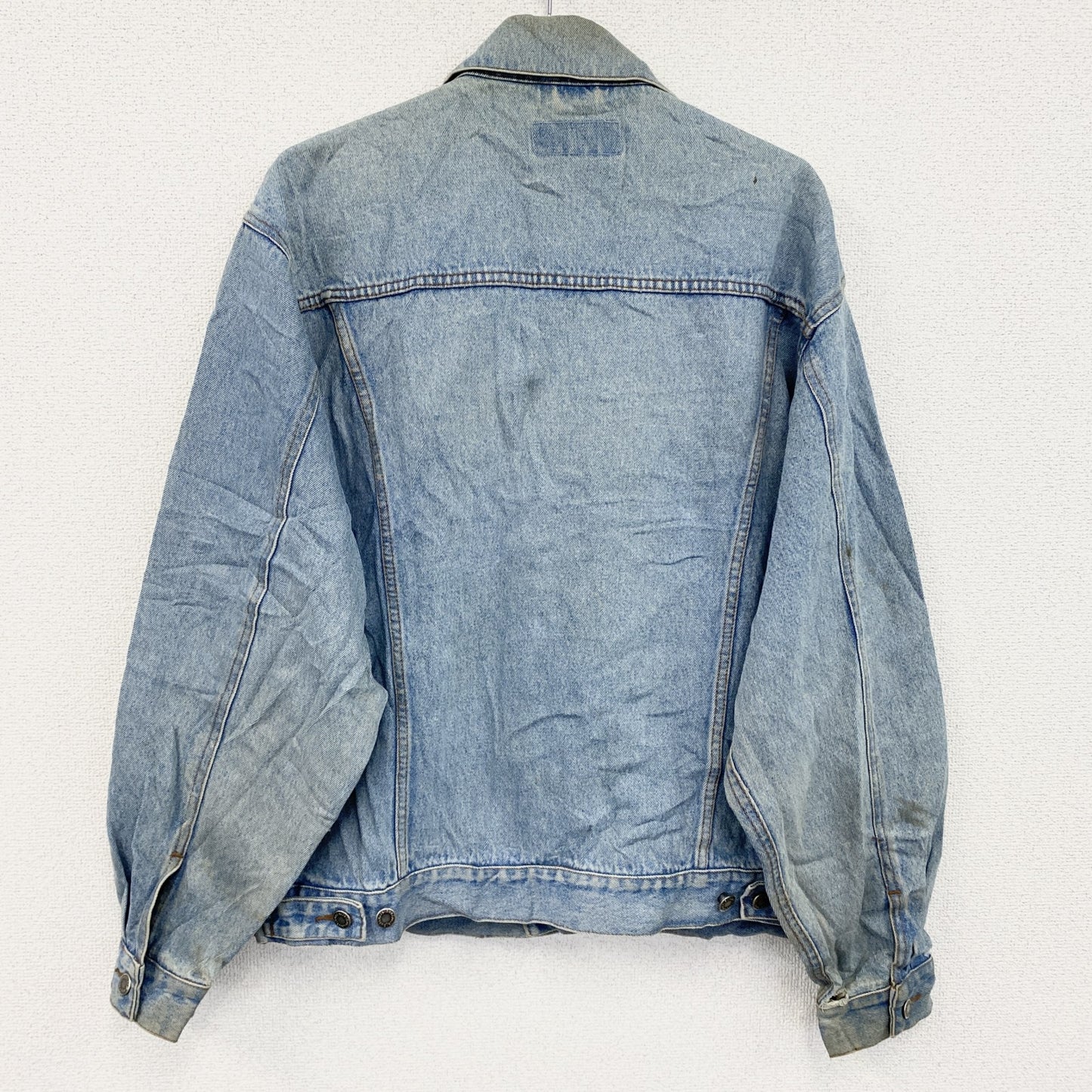 古着 used　Wrangler　ラングラー　デニムジャケット/Gジャン　水色　ライトブルー　Lサイズ