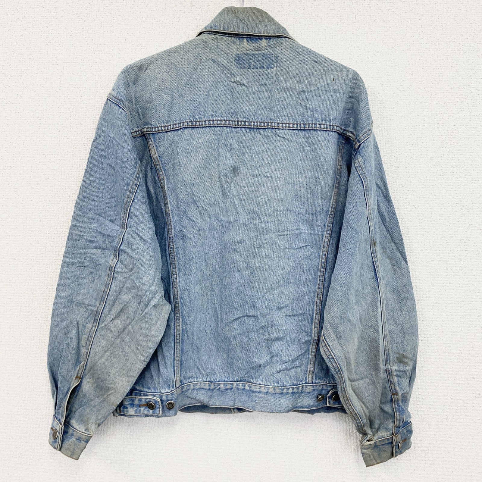 古着 used　Wrangler　ラングラー　デニムジャケット/Gジャン　水色　ライトブルー　Lサイズ