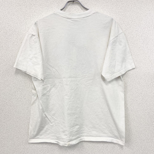 90s　ISLANDER　半袖プリントTシャツ　ヴィンテージ　シングルステッチ　白　ホワイト　XLサイズ