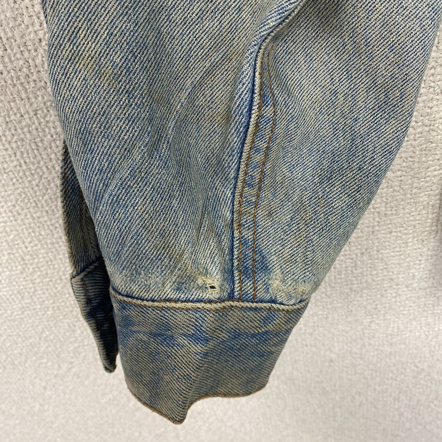 古着 used　Wrangler　ラングラー　デニムジャケット/Gジャン　水色　ライトブルー　Lサイズ