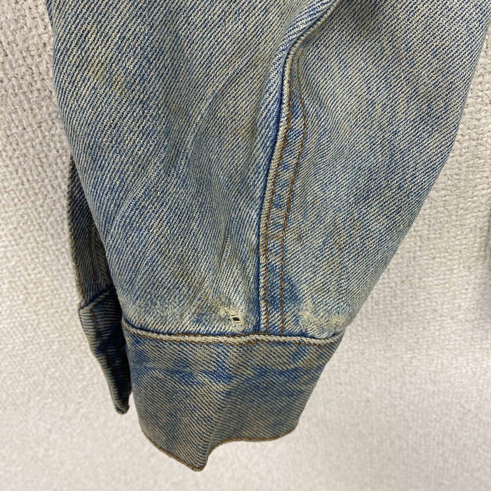 古着 used　Wrangler　ラングラー　デニムジャケット/Gジャン　水色　ライトブルー　Lサイズ
