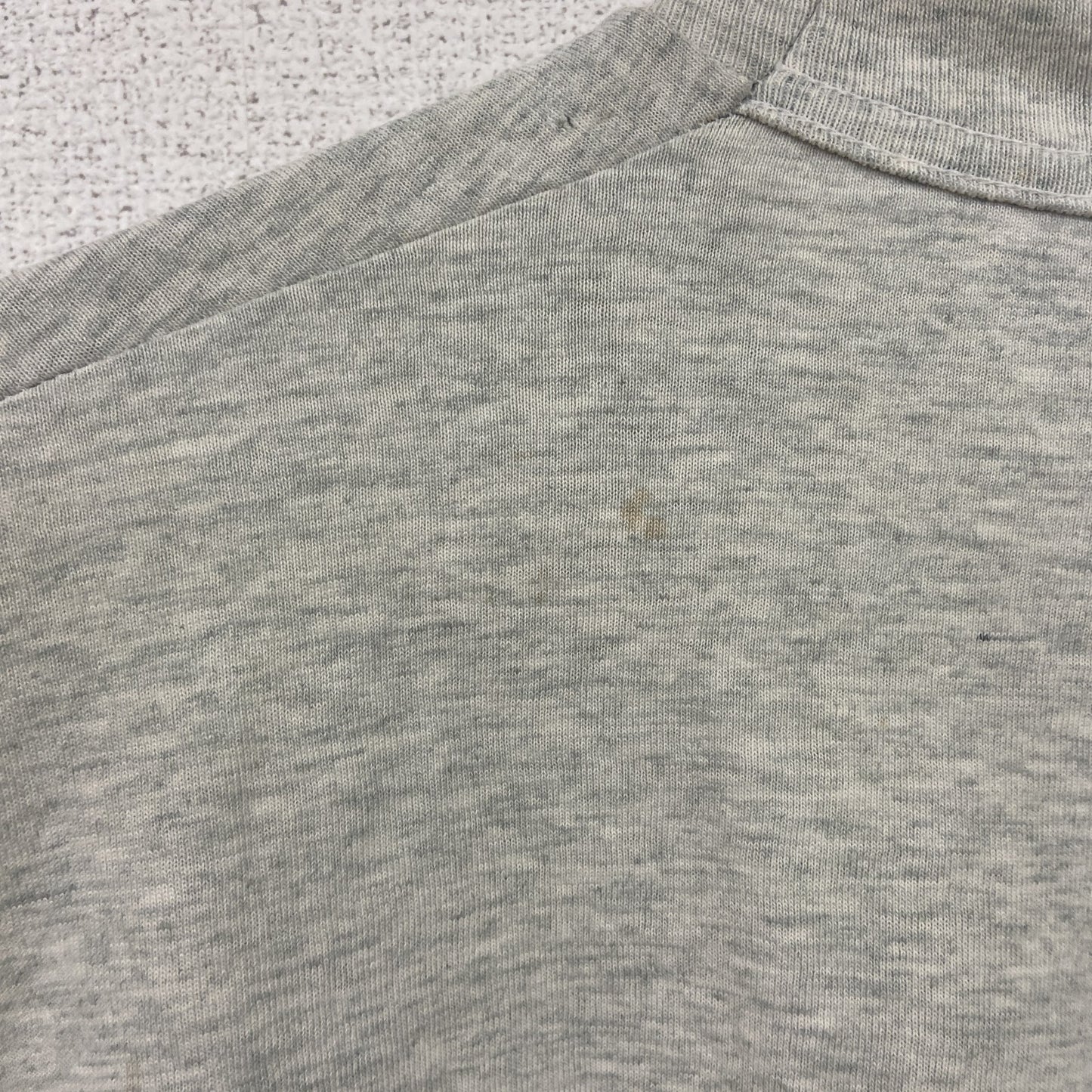 ～90s　FRUIT OF THE LOOM　フルーツオブザルーム　半袖Tシャツ　ヴィンテージ　霜降りグレー　Lサイズ