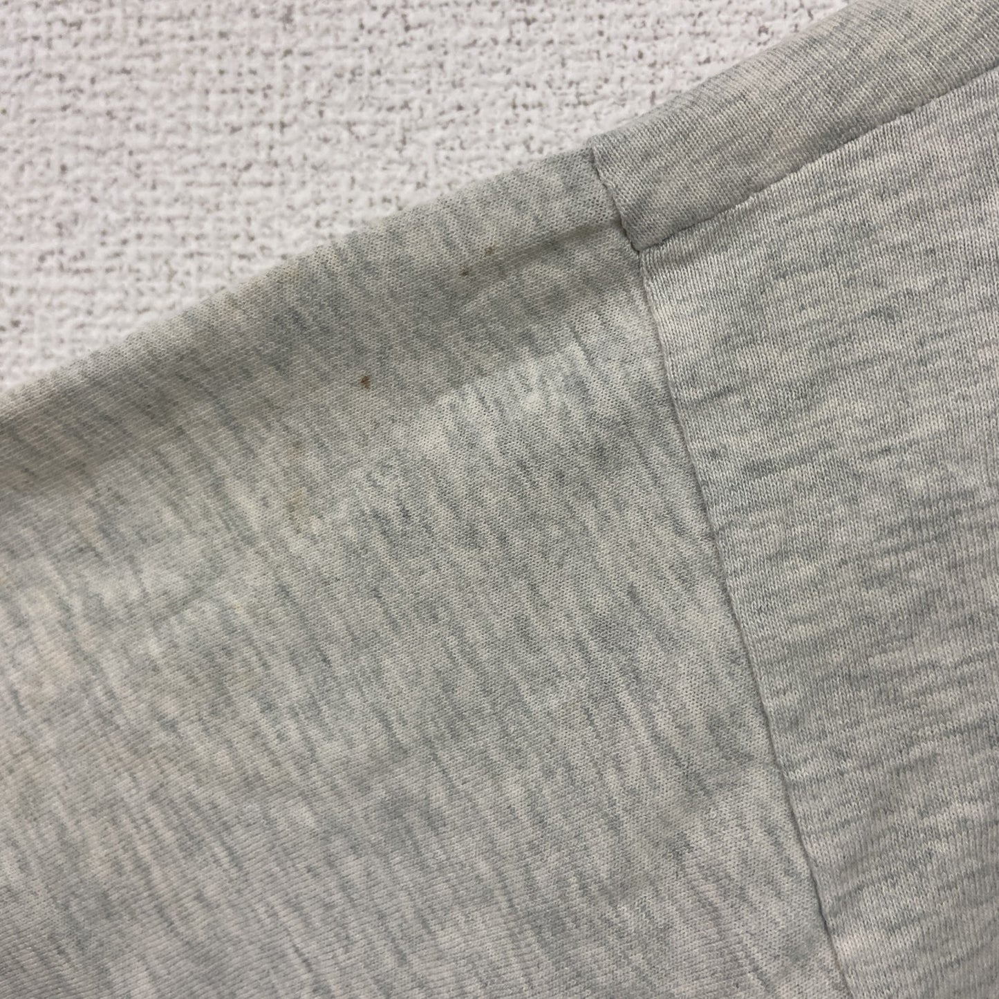 ～90s　FRUIT OF THE LOOM　フルーツオブザルーム　半袖Tシャツ　ヴィンテージ　霜降りグレー　Lサイズ