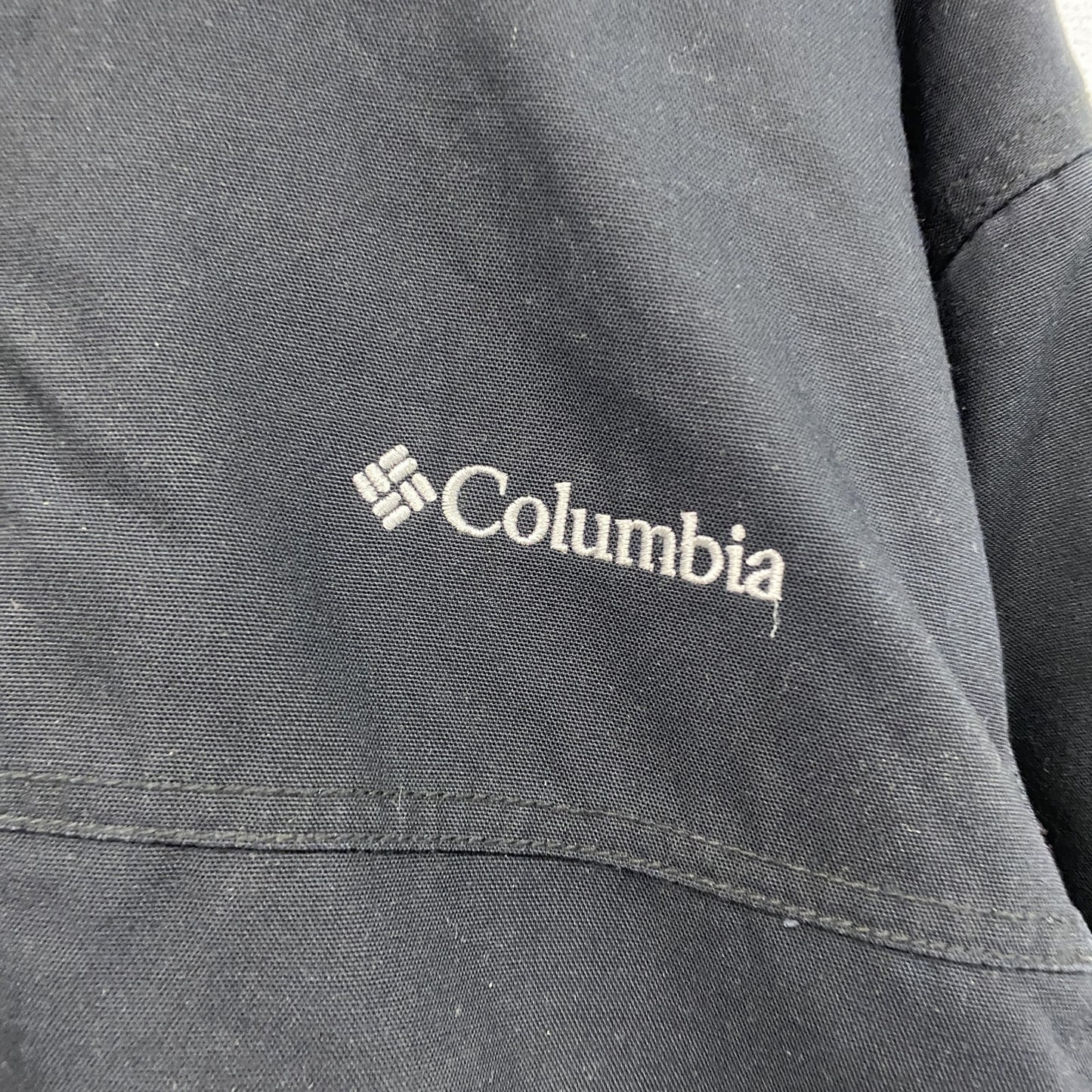 Columbia　コロンビア　ロマビスタフーデッドジャケット　フルジップコットンパーカー　フリースライナー　黒　ブラック　XLサイズ