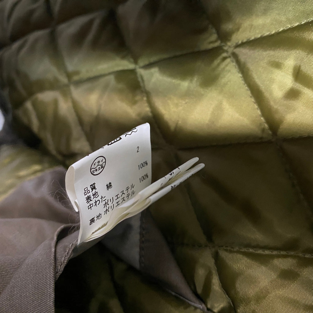 Calvin Klein Jeans　カルバンクラインジーンズ　フルジップジャケット　中綿入り　茶色　ブラウン　Lサイズ　