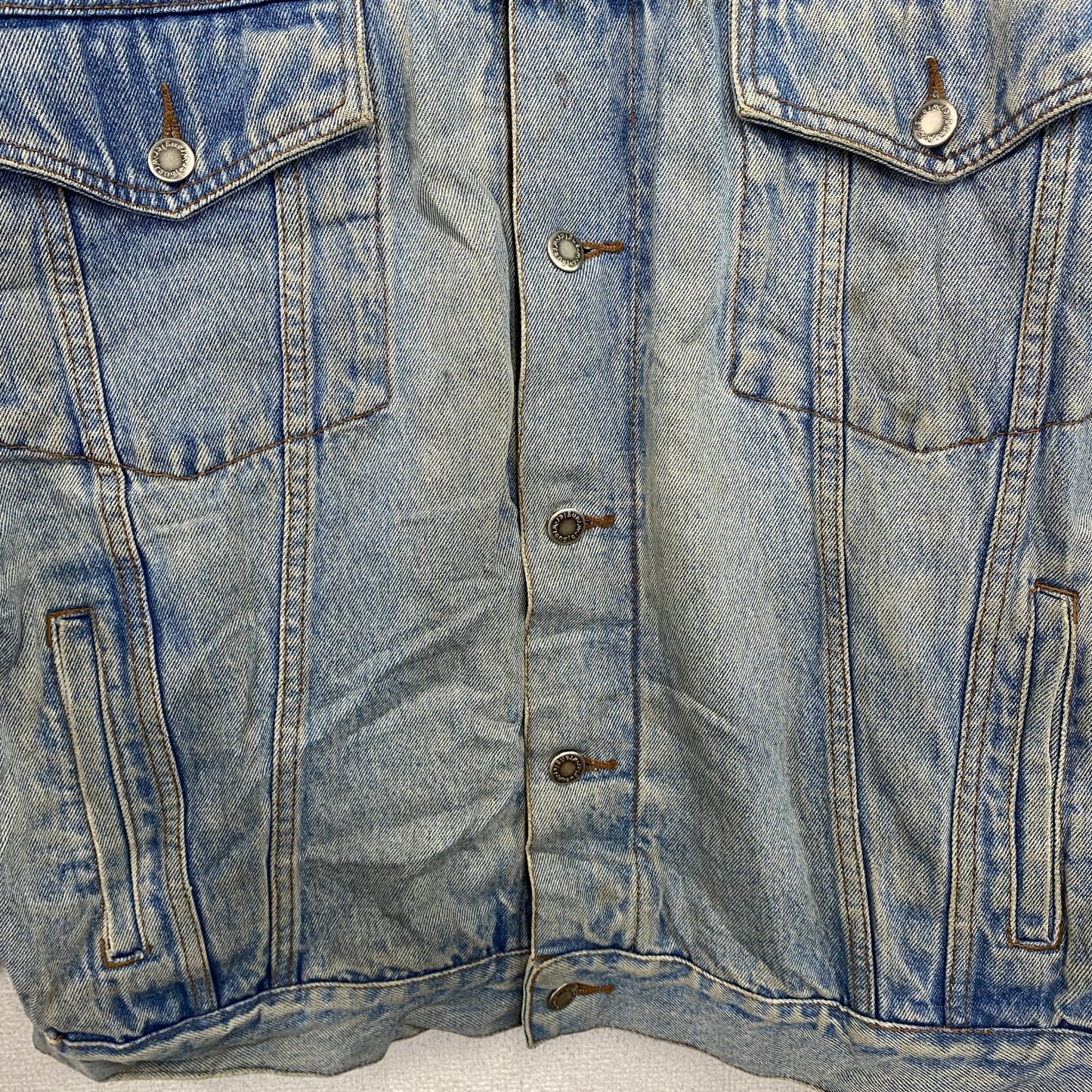 古着 used　Wrangler　ラングラー　デニムジャケット/Gジャン　水色　ライトブルー　Lサイズ