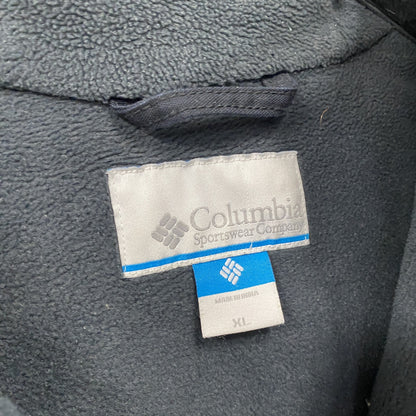 Columbia　コロンビア　ロマビスタフーデッドジャケット　フルジップコットンパーカー　フリースライナー　黒　ブラック　XLサイズ