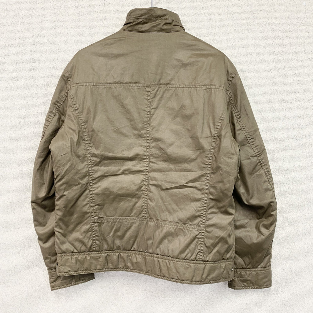 Calvin Klein Jeans　カルバンクラインジーンズ　フルジップジャケット　中綿入り　茶色　ブラウン　Lサイズ　