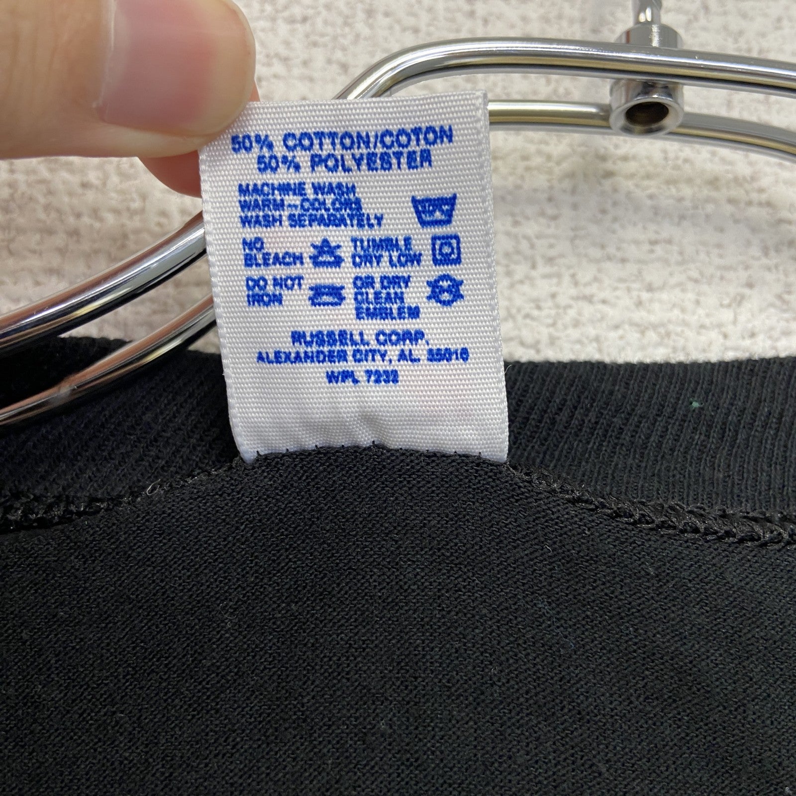 90s　JERZEES　ジャージーズ　半袖プリントTシャツ　US製　シングルステッチ　黒　ブラック　XLサイズ