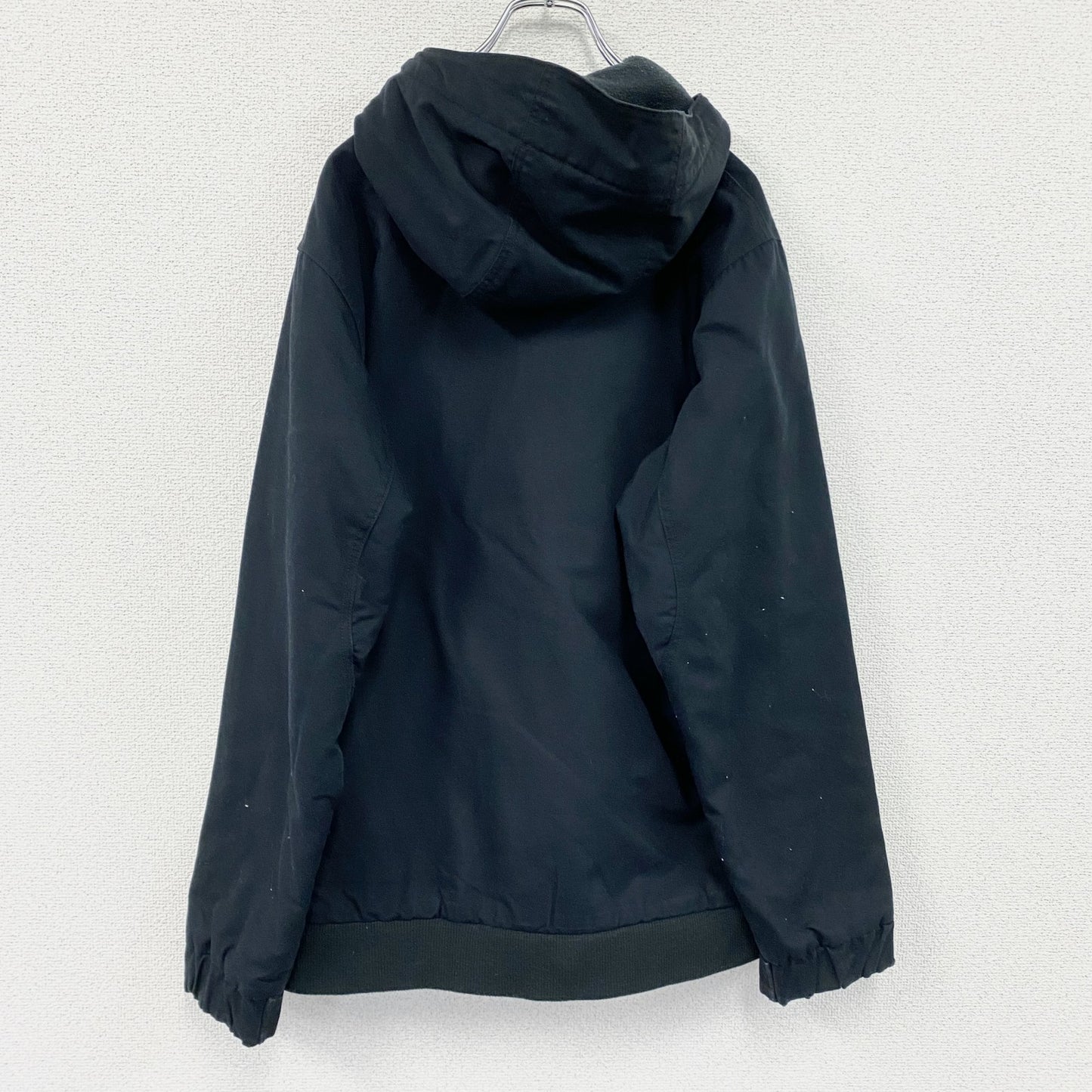 Columbia　コロンビア　ロマビスタフーデッドジャケット　フルジップコットンパーカー　フリースライナー　黒　ブラック　XLサイズ